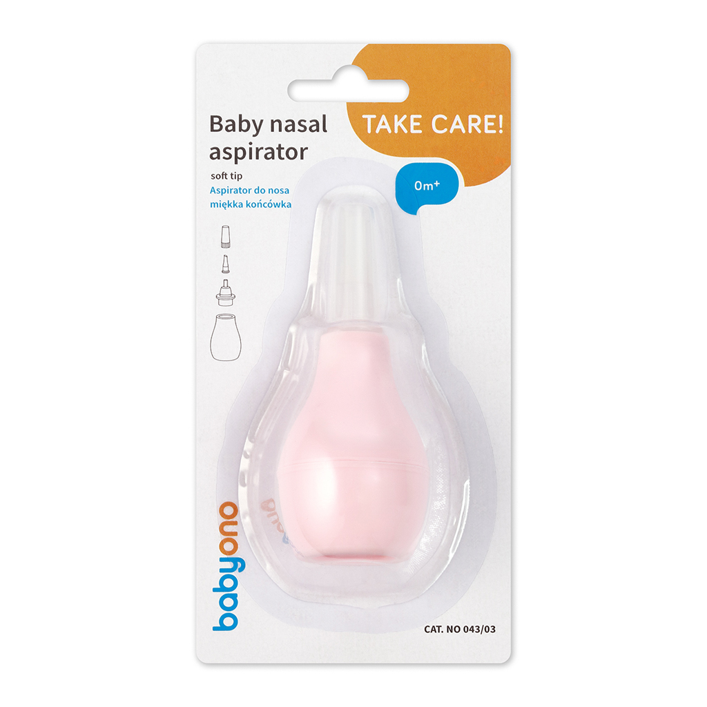 BABYONO Nosná odsávačka ružová