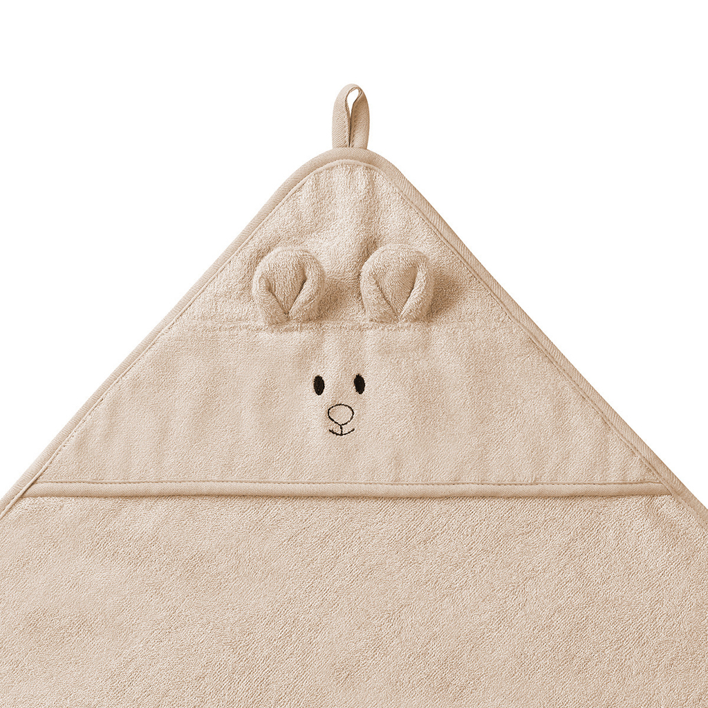 BABYONO Osuška bambusová Super Soft Dark Beige 100x100cm