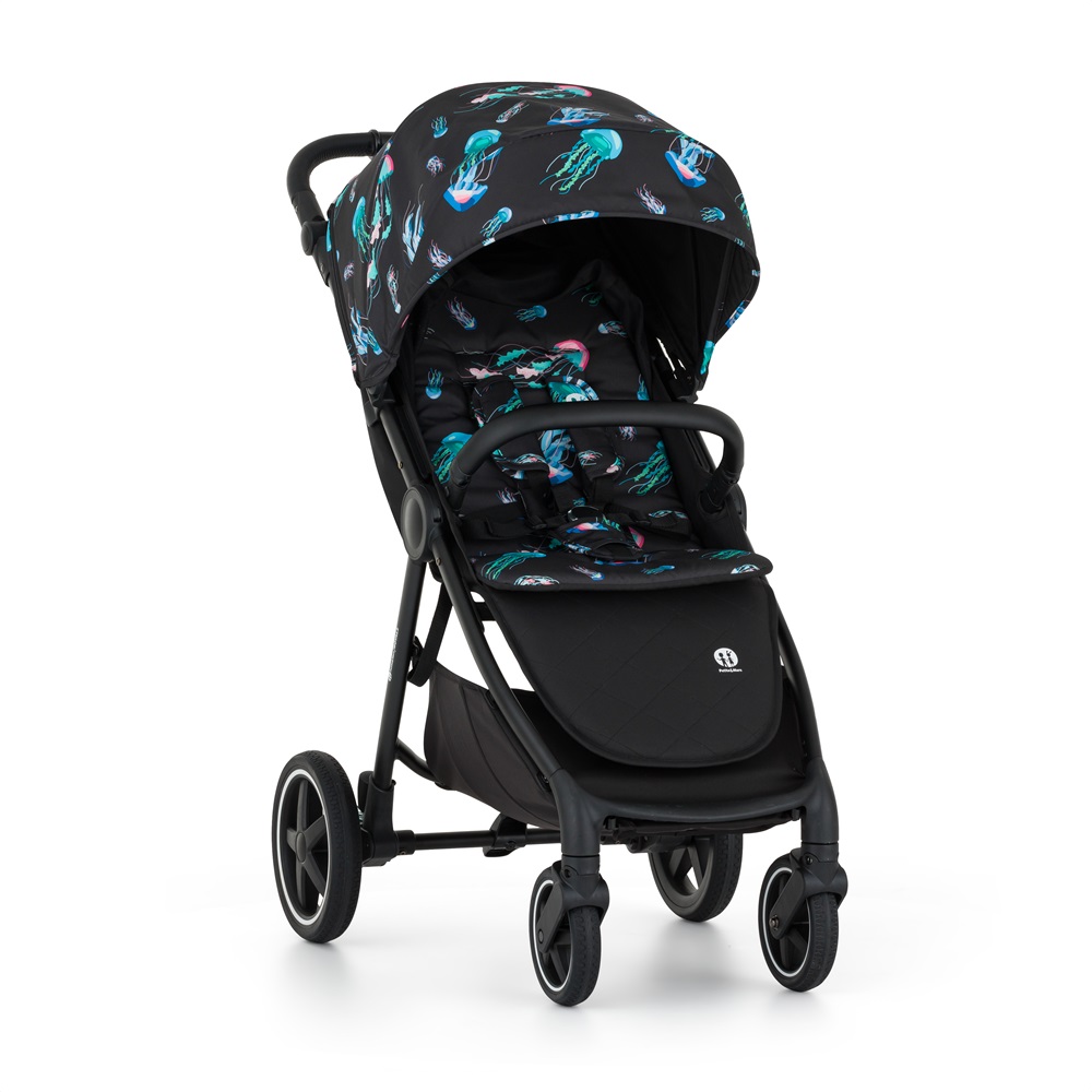 PETITE&amp;MARS Kočík športový Royal3 Black Limited100 Jellyfish