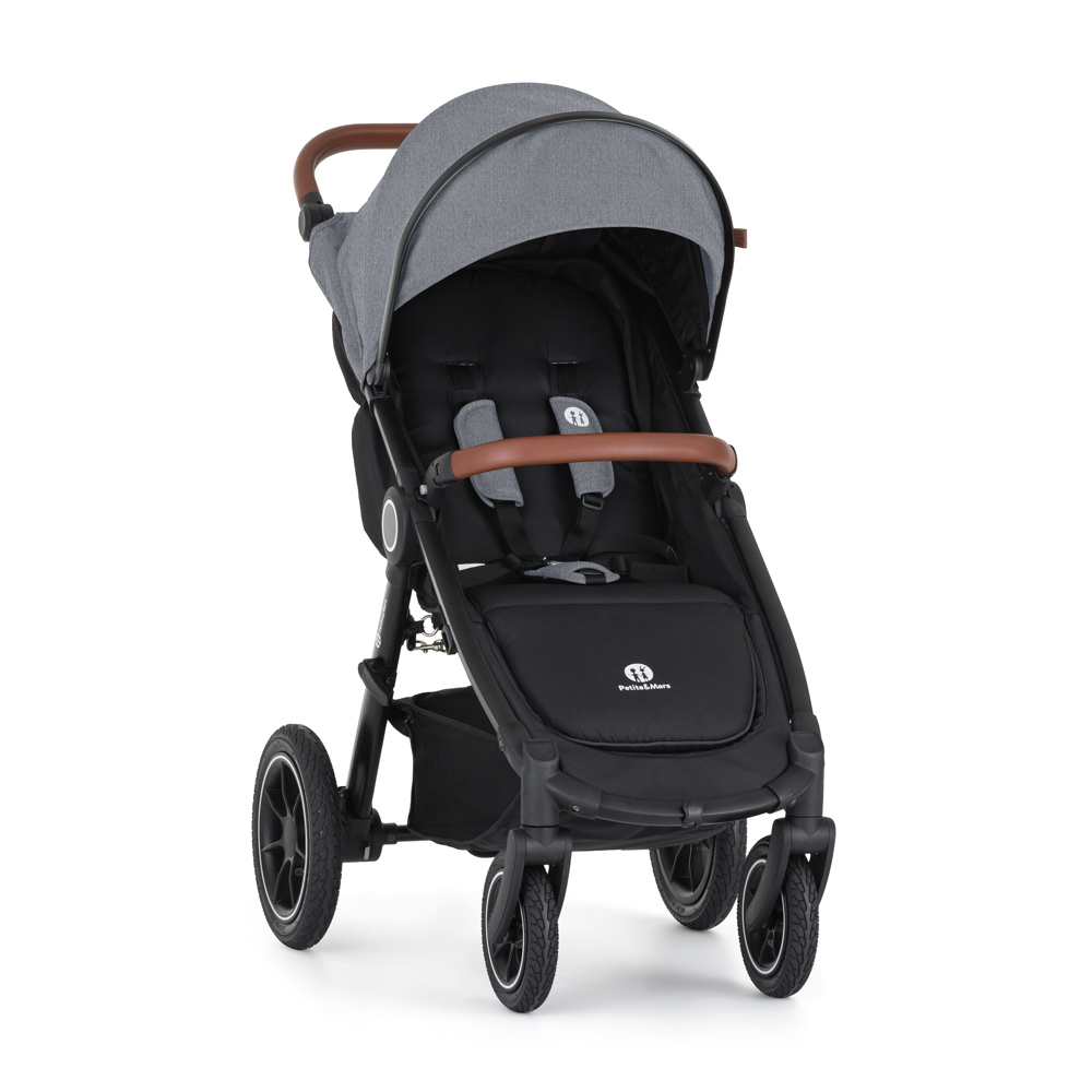 PETITE&amp;MARS Kočík športový Street2 Air Oak Ultimate Grey
