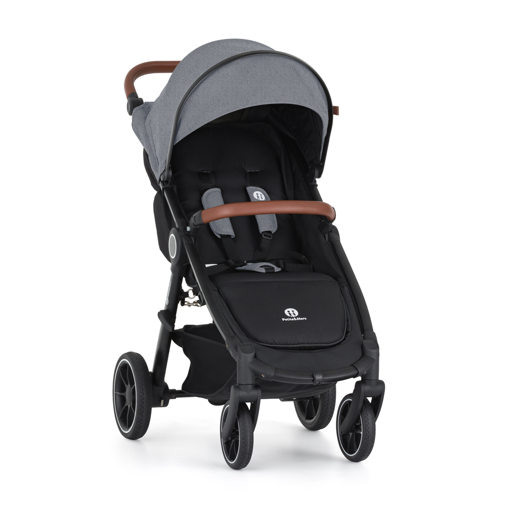 PETITE&amp;MARS Kočík športový Street2 RWS Oak Ultimate Grey 