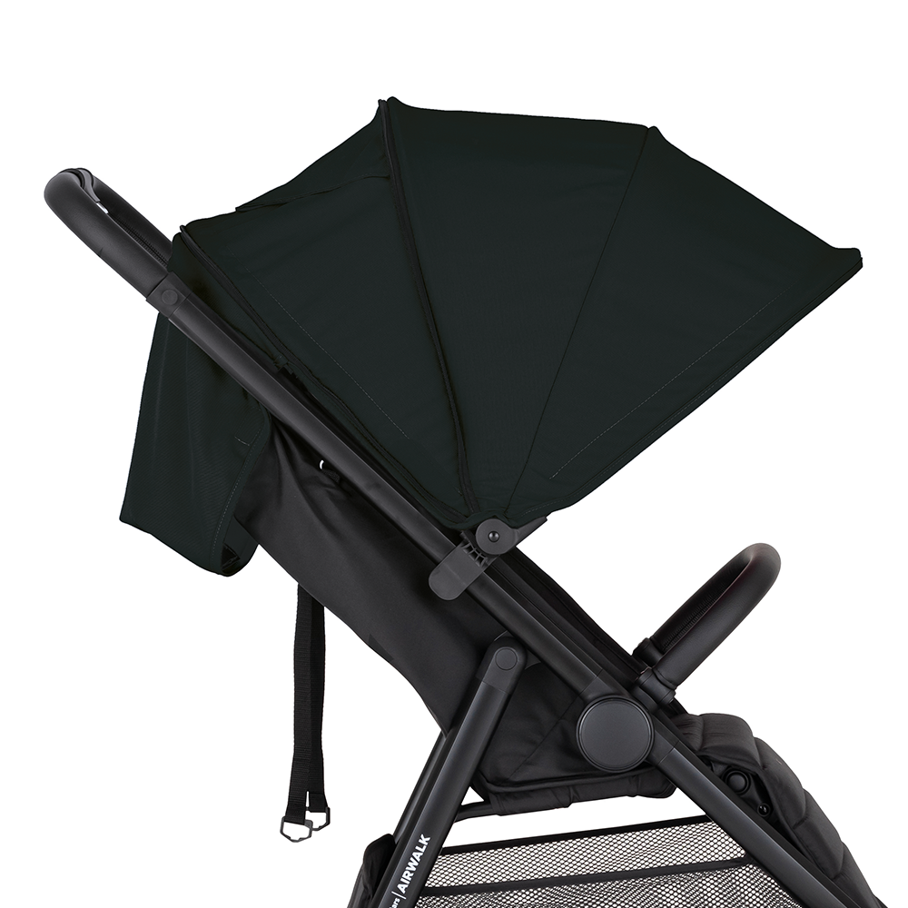 PETITE&amp;MARS Strieška ku kočíku Airwalk Perfect Black