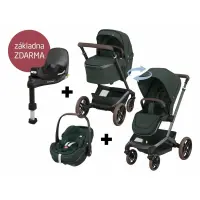 MAXI COSI Fame 2v1 + Pebble 360 Pro + základňa FamilyFix 360 Pro