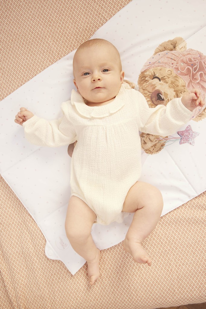 CEBA BABY Podložka prebaľovacia cestovná (80x50) Fluffy Puffy Lea