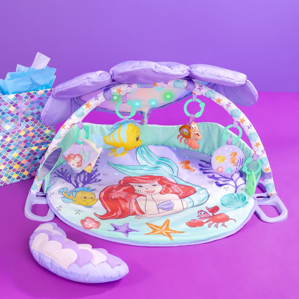 DISNEY BABY Deka na hranie svetelná The Little Mermaid 0m+
