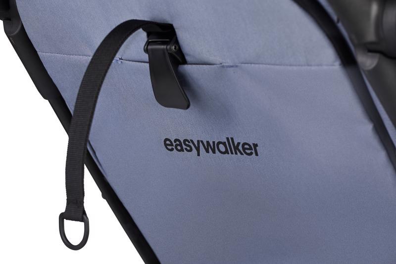 EASYWALKER Kočík športový Jackey Steel Grey