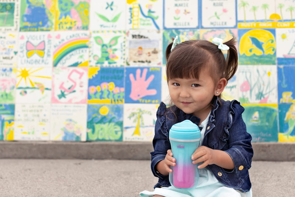CHICCO Hrnček Active termo s tvrdým náustkom 266 ml, ružový 14m+