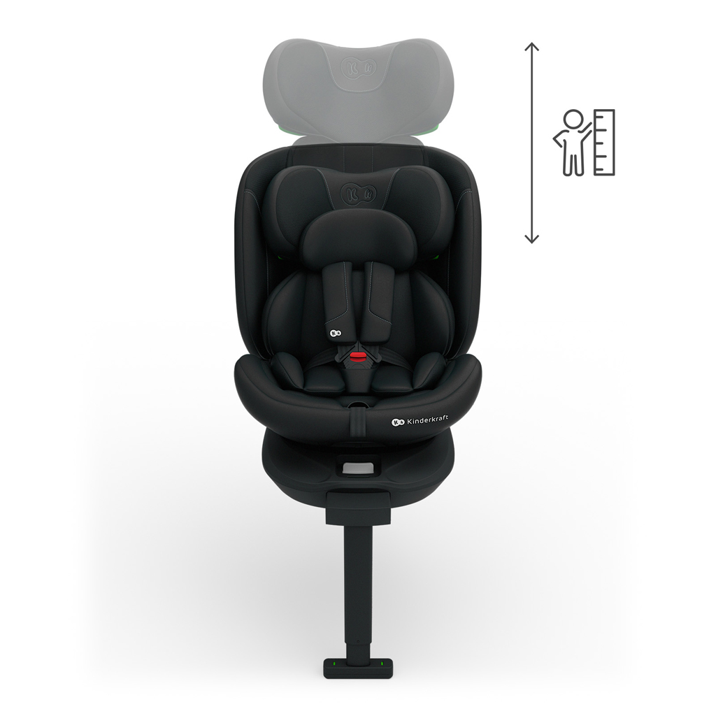 KINDERKRAFT Autosedačka i-360 2 Plus (40-150 cm) Black