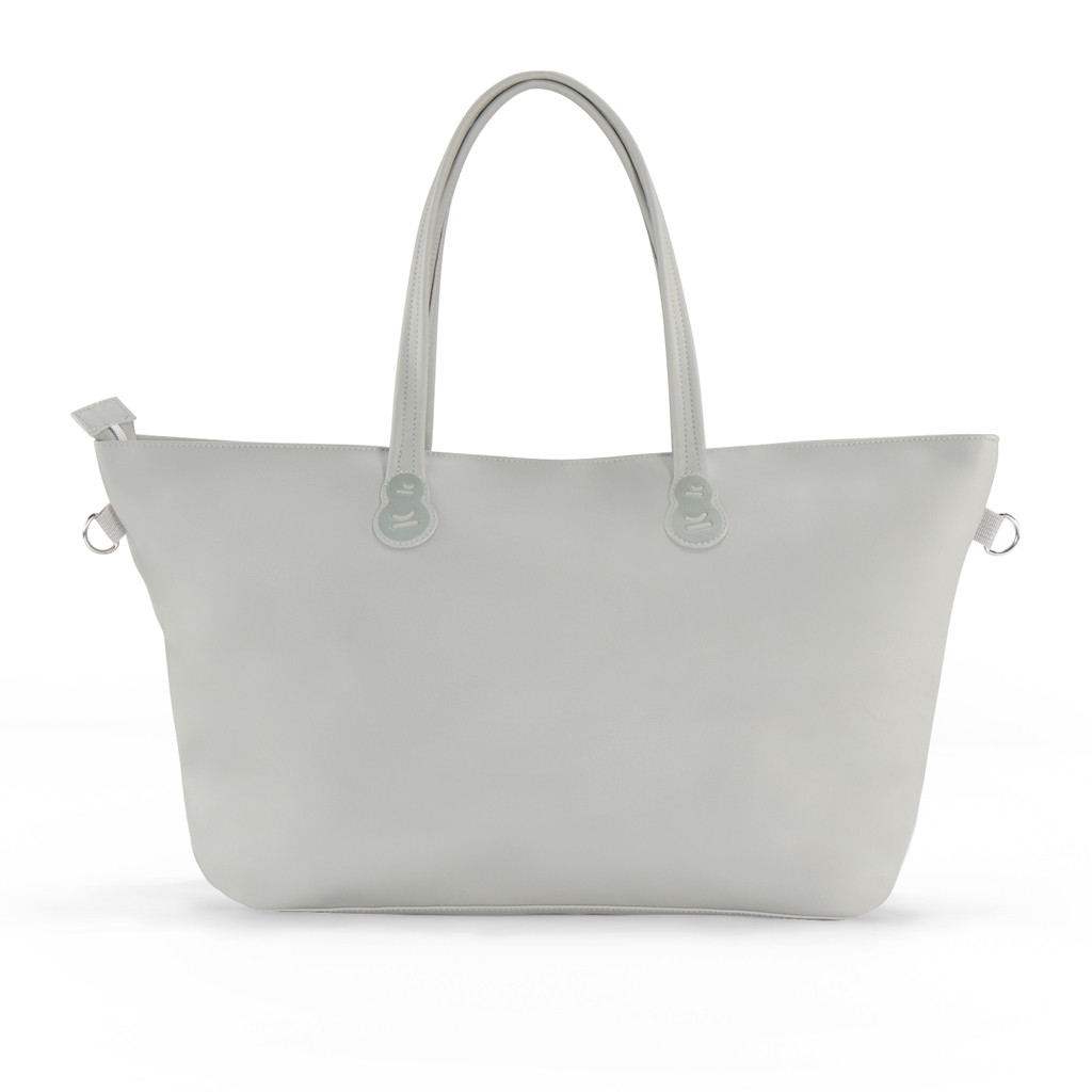 KINDERKRAFT SELECT Taška prebaľovacia Treasurebag Light Grey Nature Vibes, Premium