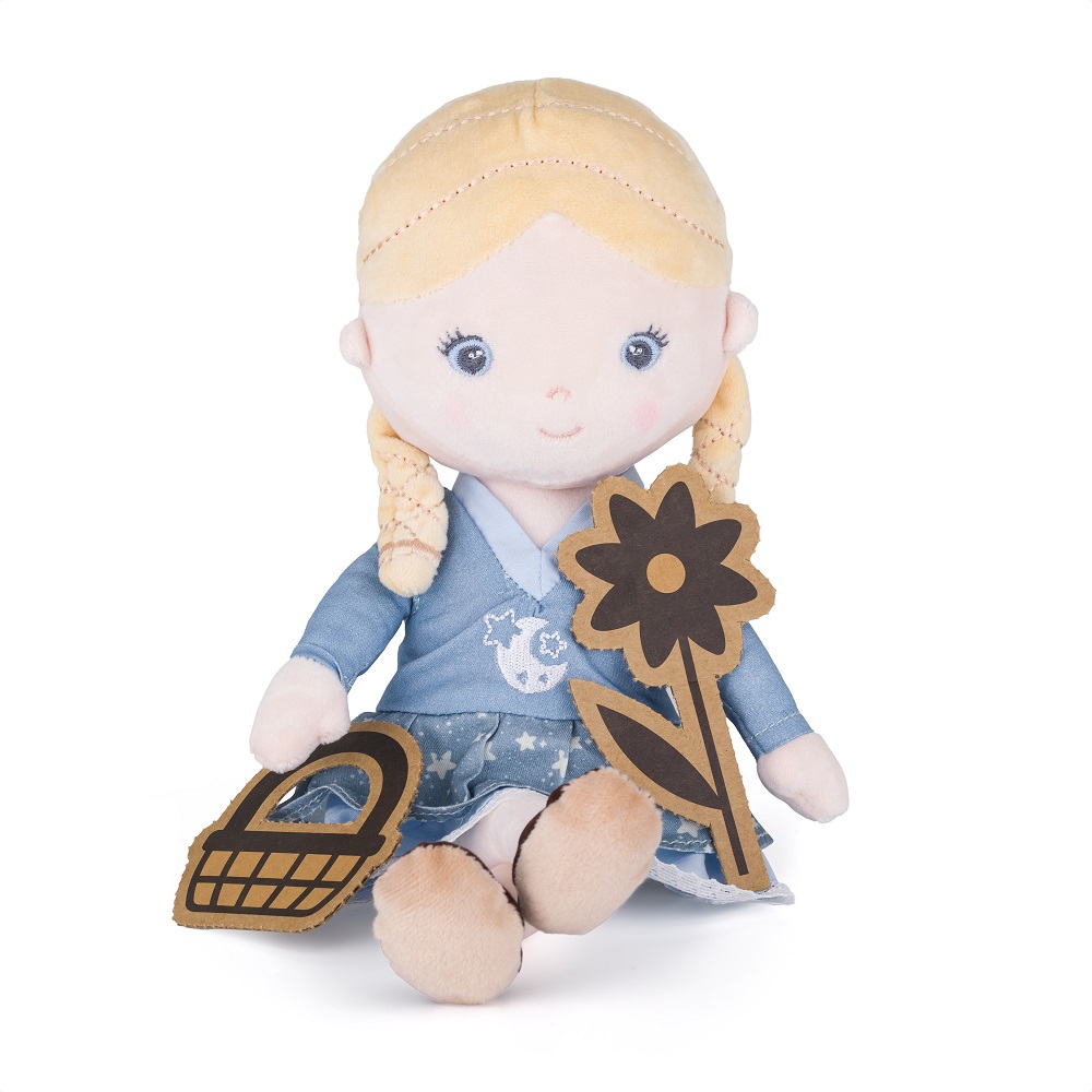 PETITE&amp;MARS Bábika plyšová Elise 0m+, 35 cm
