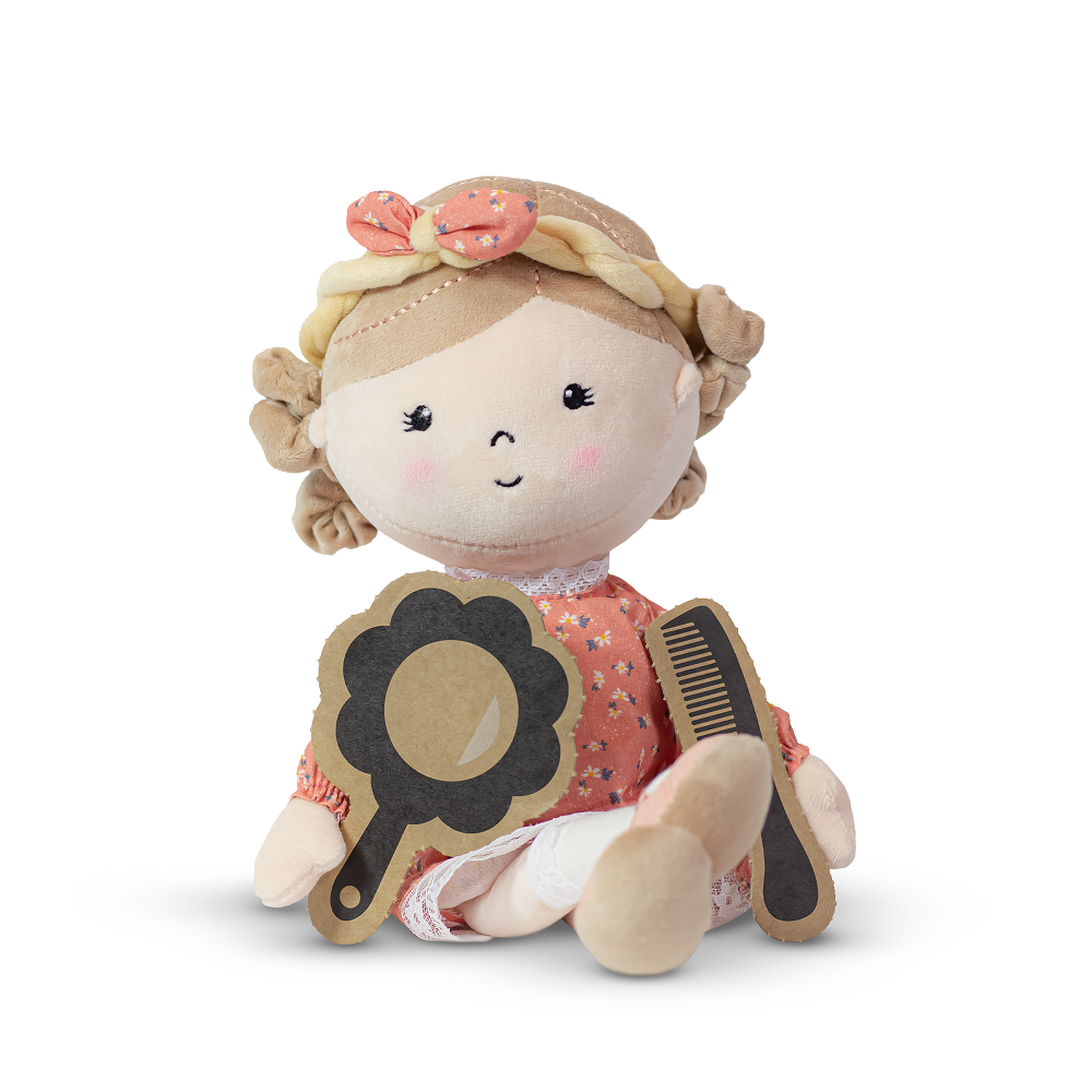 PETITE&amp;MARS Bábika plyšová Sophie 0m+, 35 cm