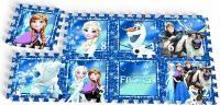 Disney Hracia podložka Frozen penové puzzle 31x31 8 ks