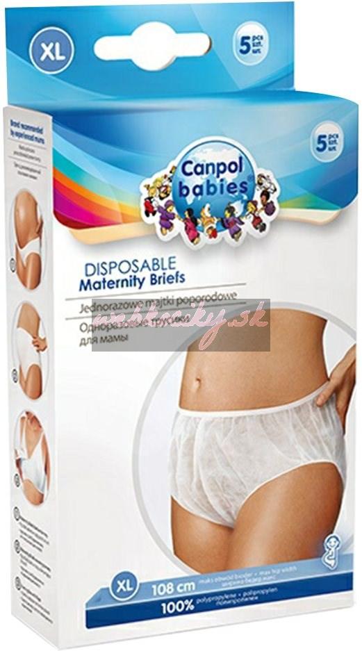 CANPOL BABIES Jednorazové nohavičky XL 5ks 