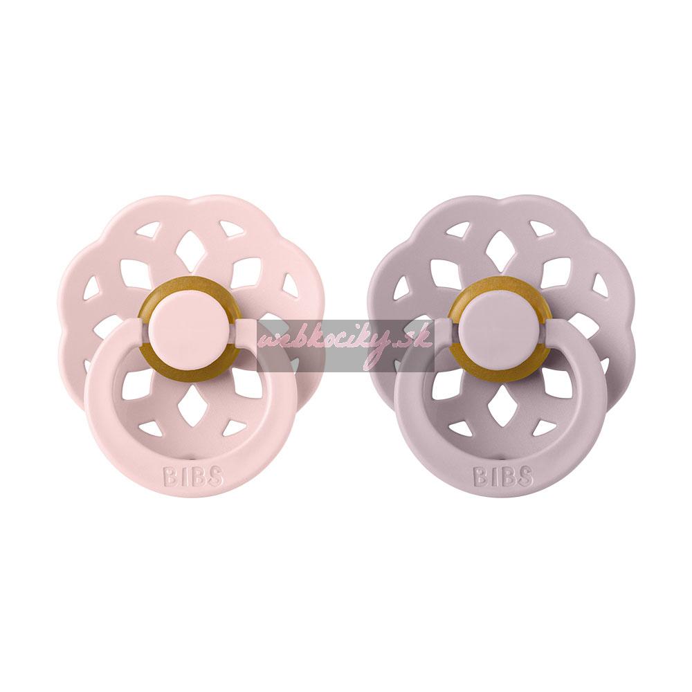 Bibs cumlíky z prírodného kaučuku Blossom/Dusky Lilac 2ks 0-6m