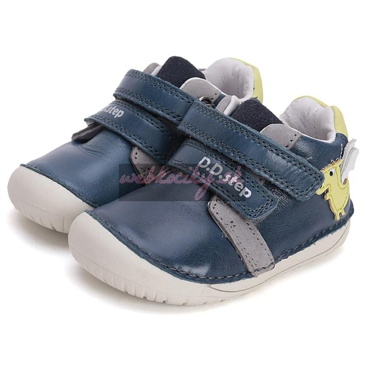 DD Step S070-51562A-Barefoot Royal Blue detské topánky
