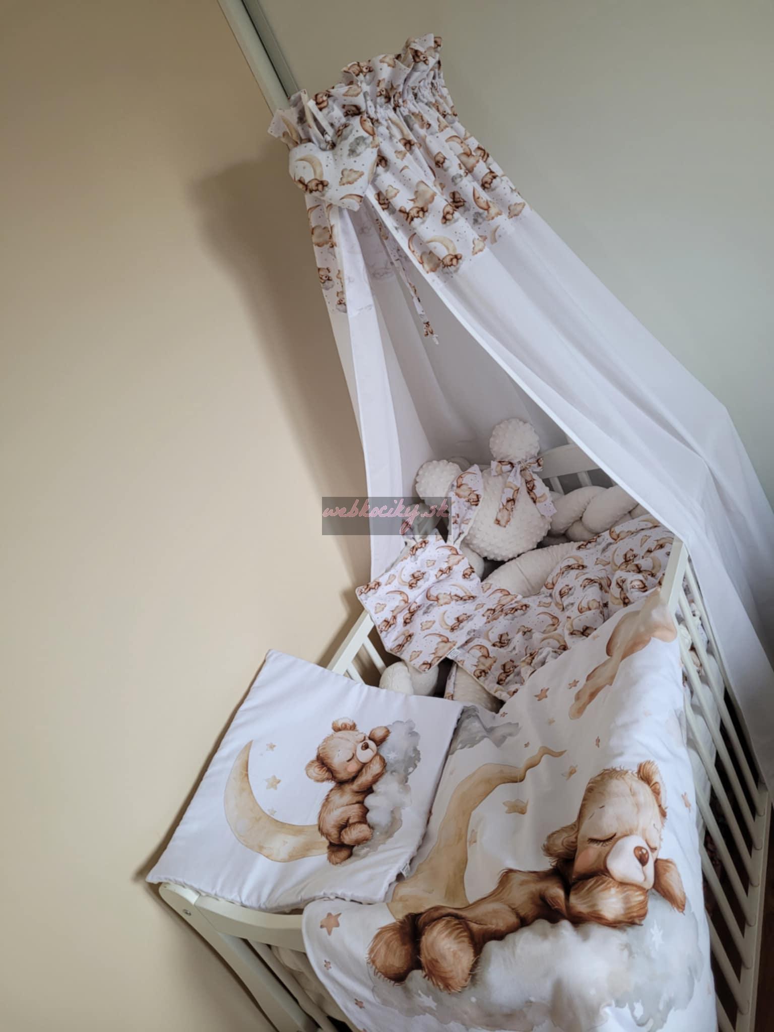 Handmade set do postieľky Medvedíky