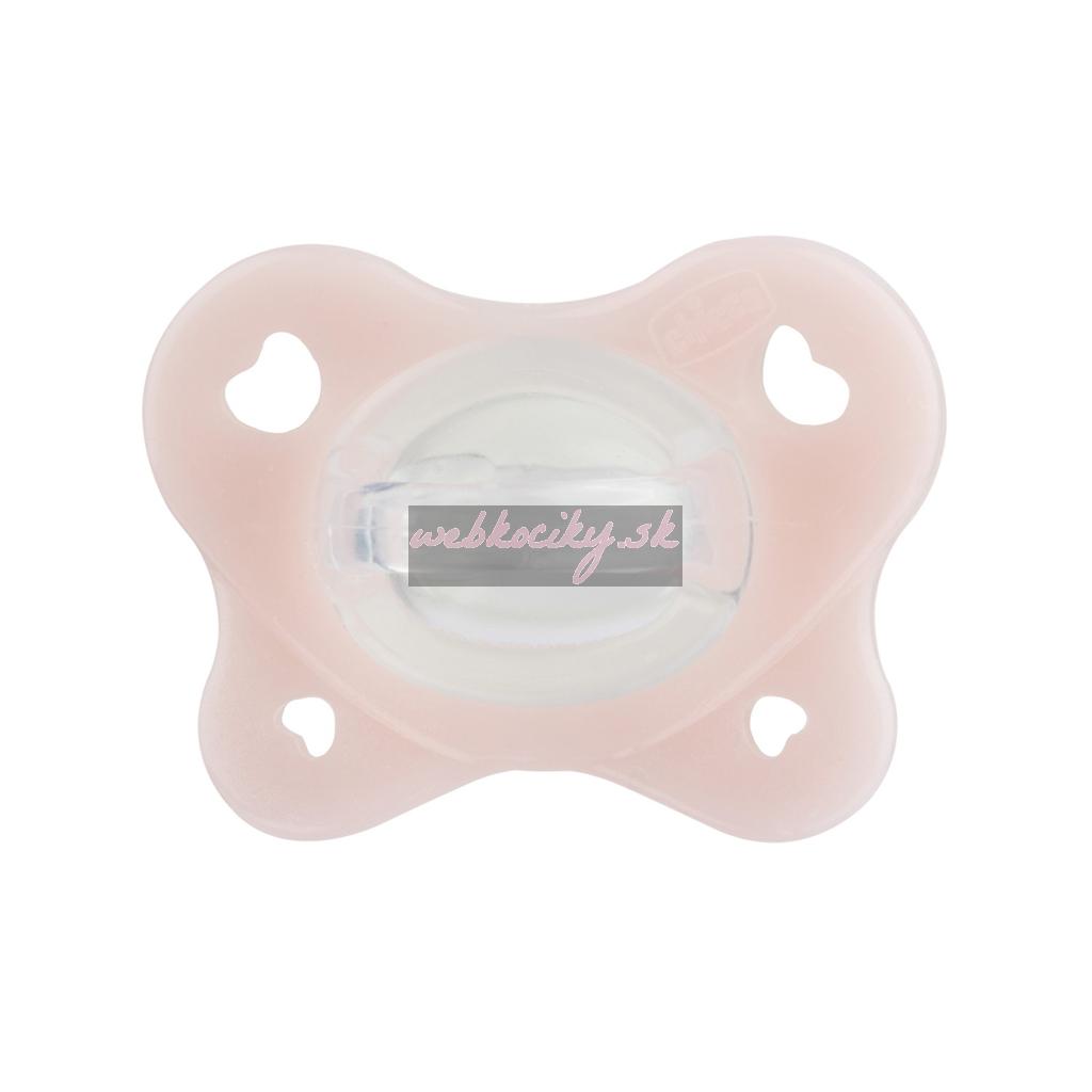CHICCO Cumlík PhysioForma® Dual Soft ružový 0-2m, 1 ks
