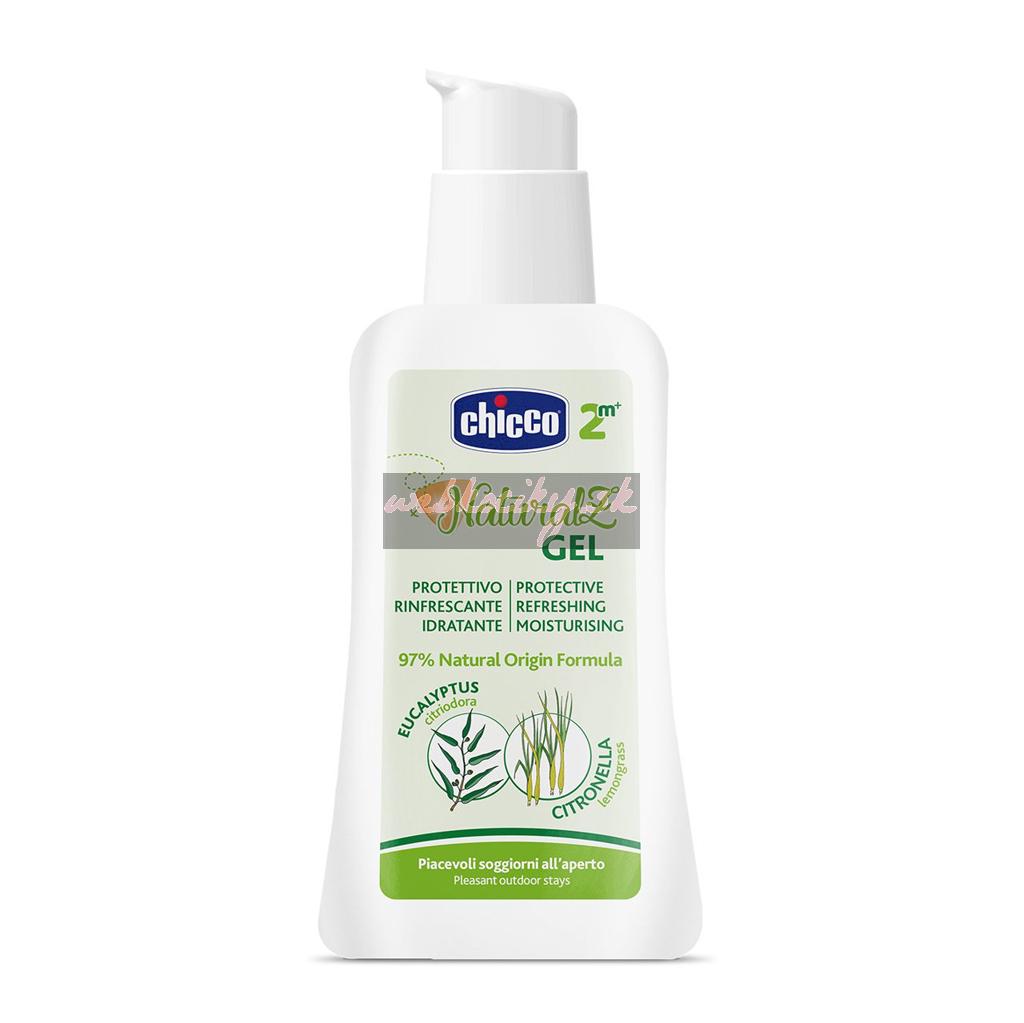 CHICCO Gél proti komárom ochranný a osviežujúci NaturalZ 97% prírodných zložiek 60ml, 2m+