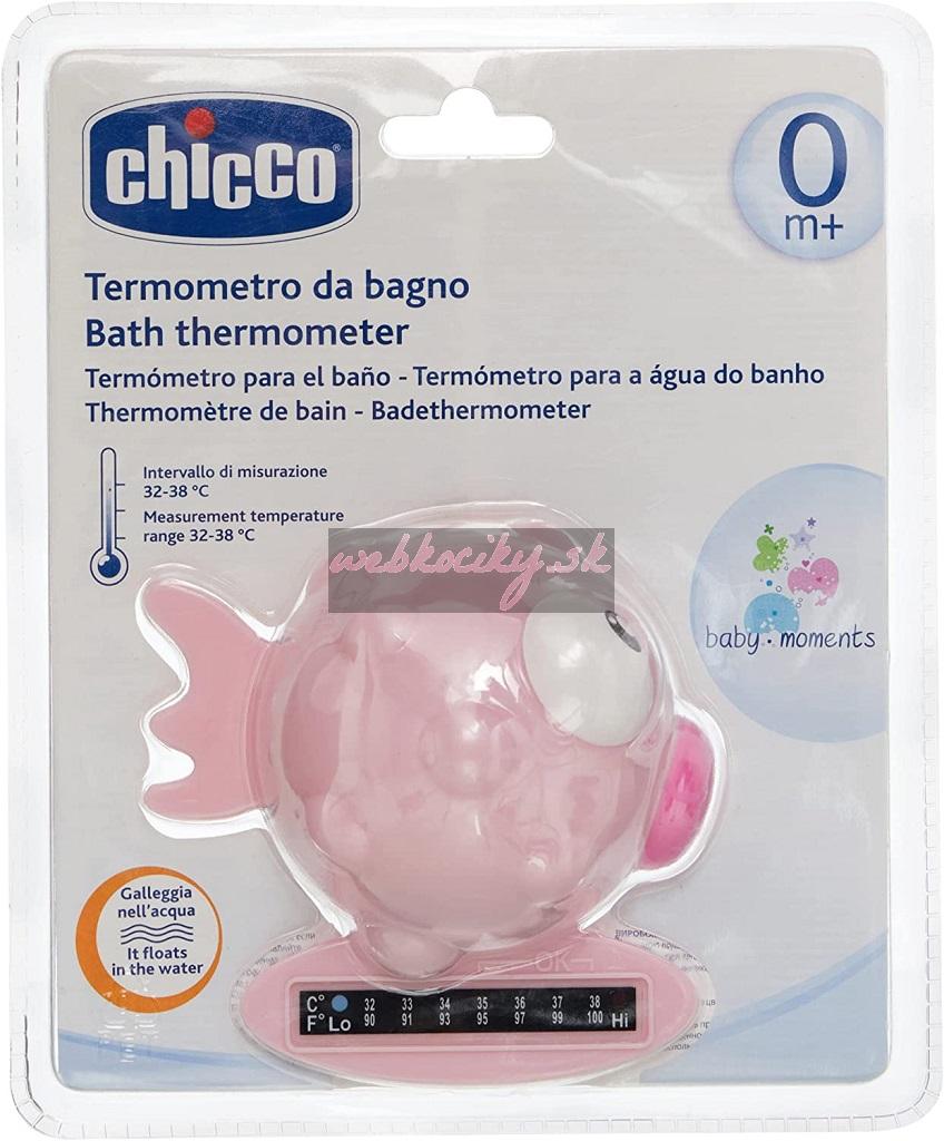 CHICCO Teplomer Rybička ružová