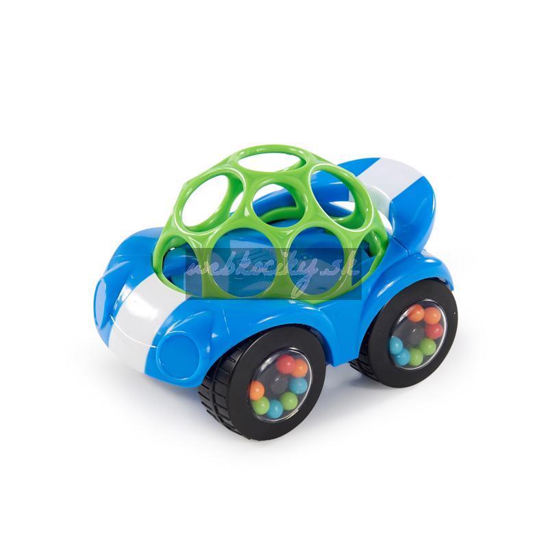 OBALL Hračka autíčko Rattle&Roll™, modré 3m+