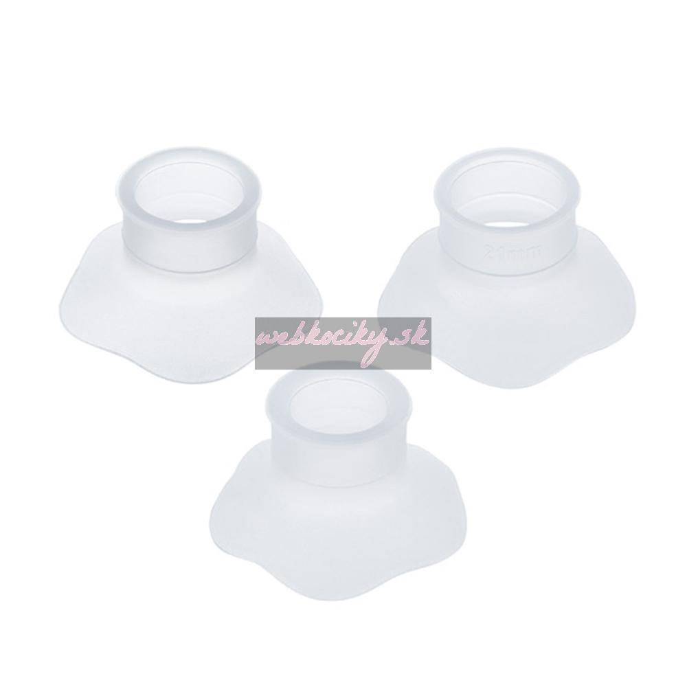 CANPOL BABIES Vložky náhradné silikónové 17/19/21mm k odsávačke materského mlieka SmartSense