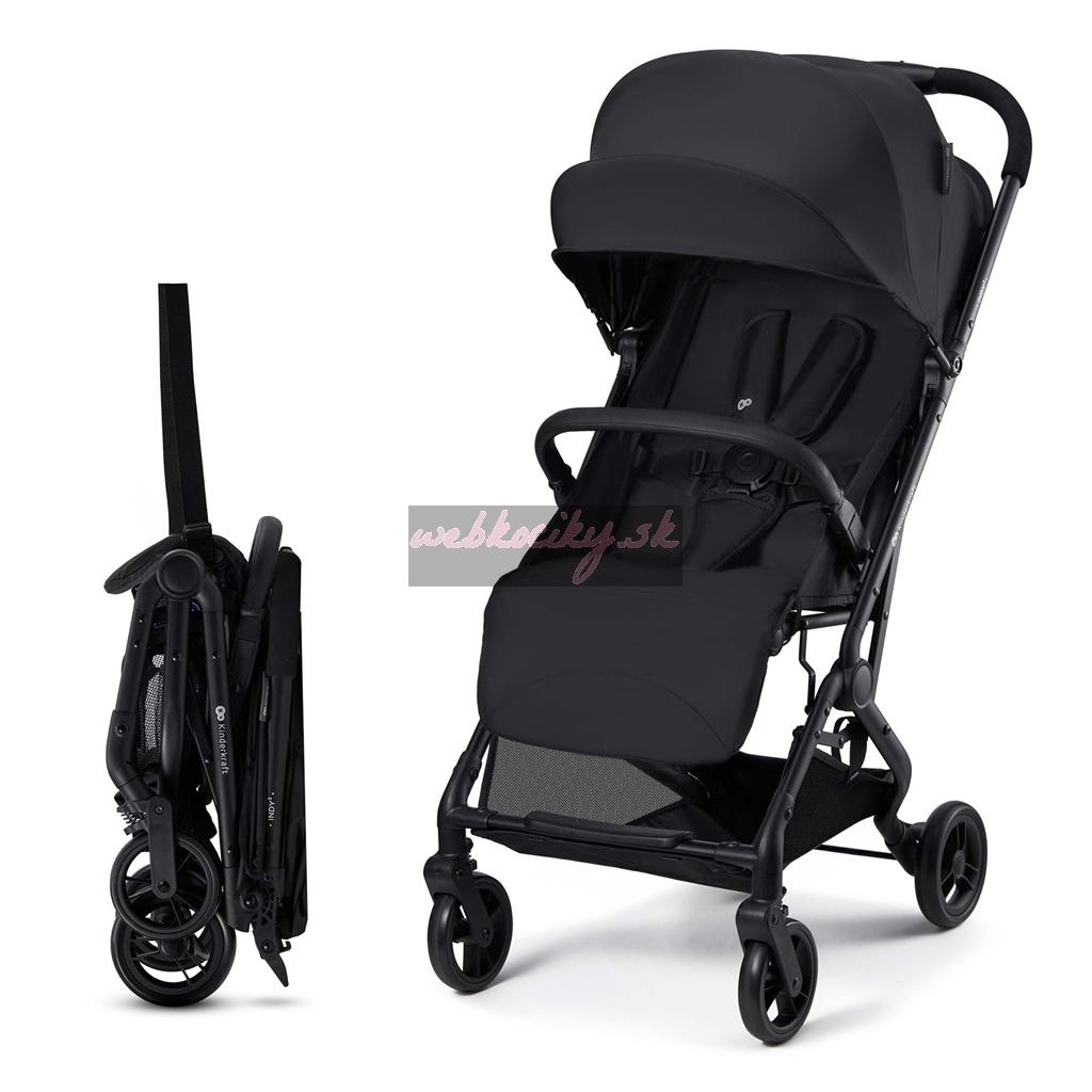 KINDERKRAFT Kočík športový Indy 3 Coal Black