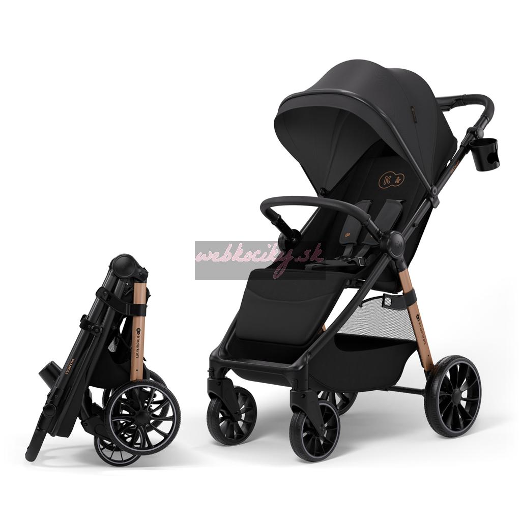 KINDERKRAFT Kočík športový Grande 2 Midnight Black