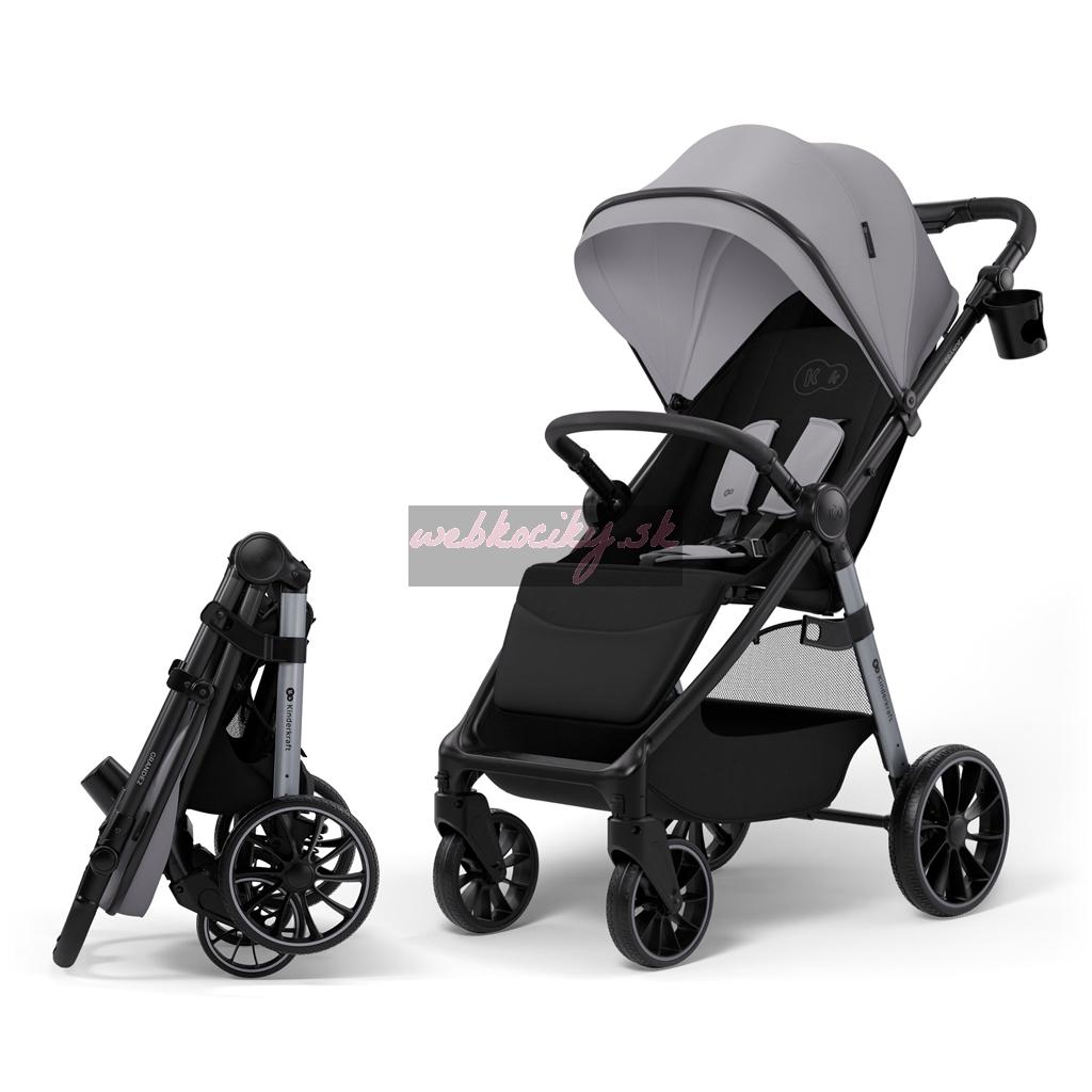 KINDERKRAFT Kočík športový Grande 2 Moonlight Grey