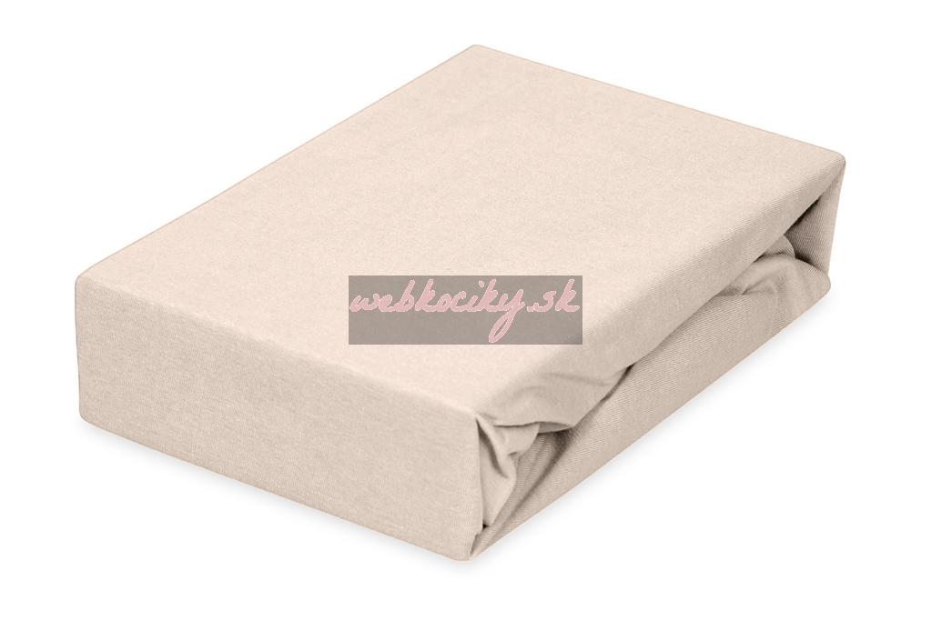 BABYMATEX Plachta nepremokavá Jersey 60x120 cm béžová