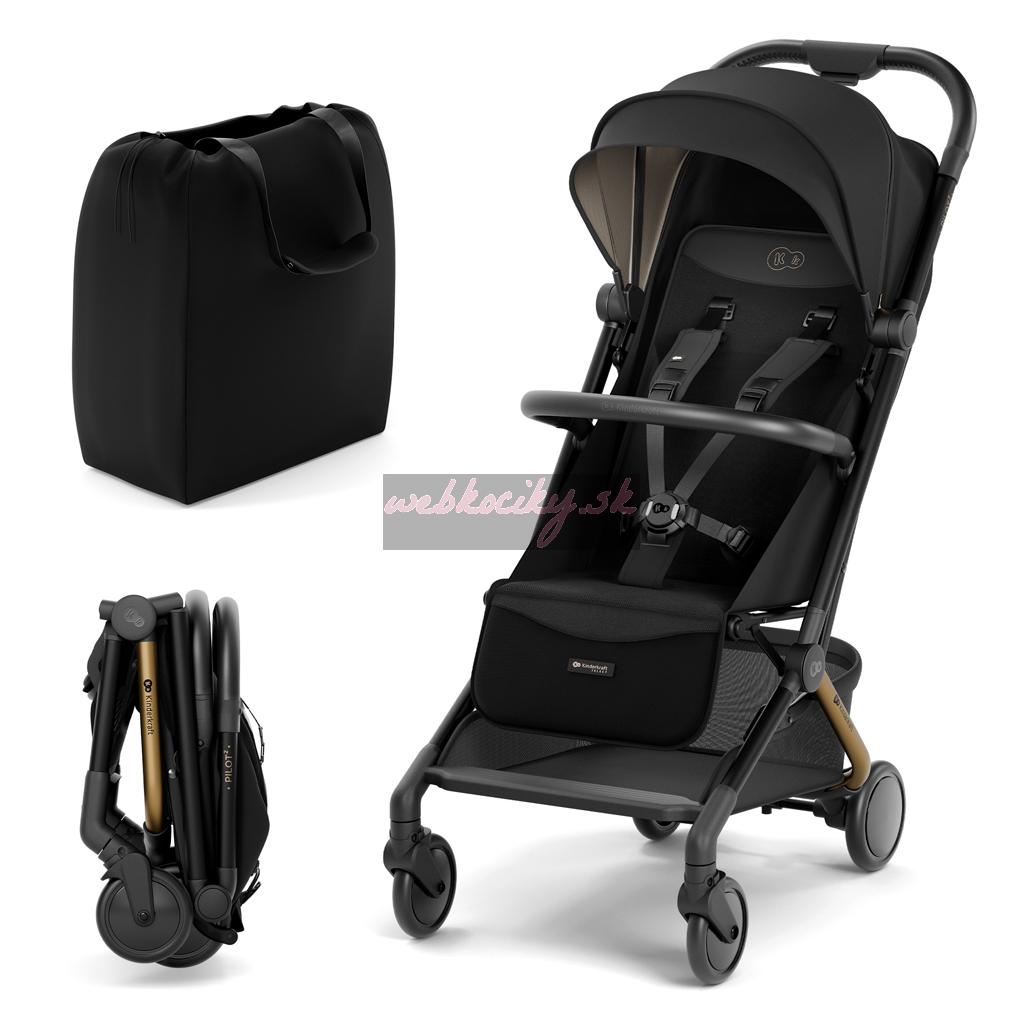 KINDERKRAFT SELECT Kočík športový Pilot 2 Black