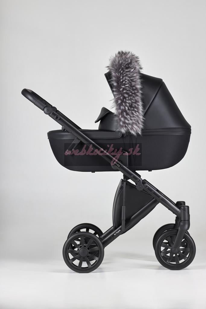 ANEX Kožušina Hood black