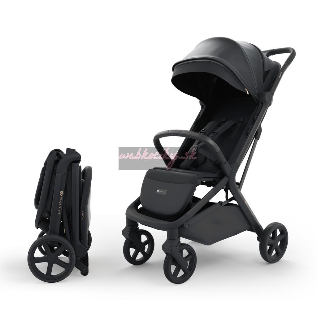 KINDERKRAFT SELECT Kočík športový Nubi 3 Midnight Black