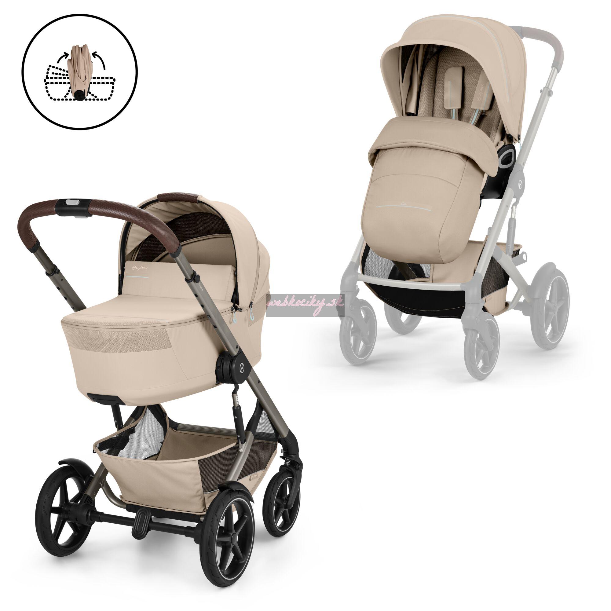 CYBEX TALOS S LUX Kombinovaný kočík so skladacou vaničkou 2026