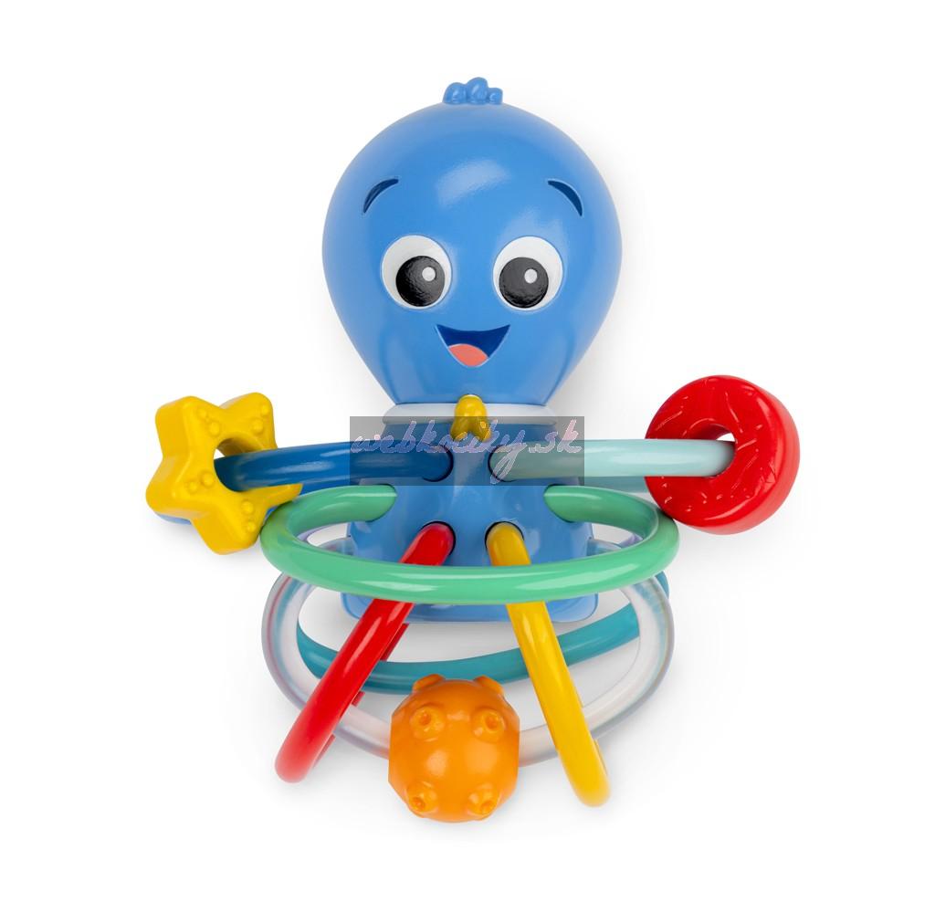 BABY EINSTEIN Hryzačka/hrkálka Opus’s Shake & Soothe™ 0m+