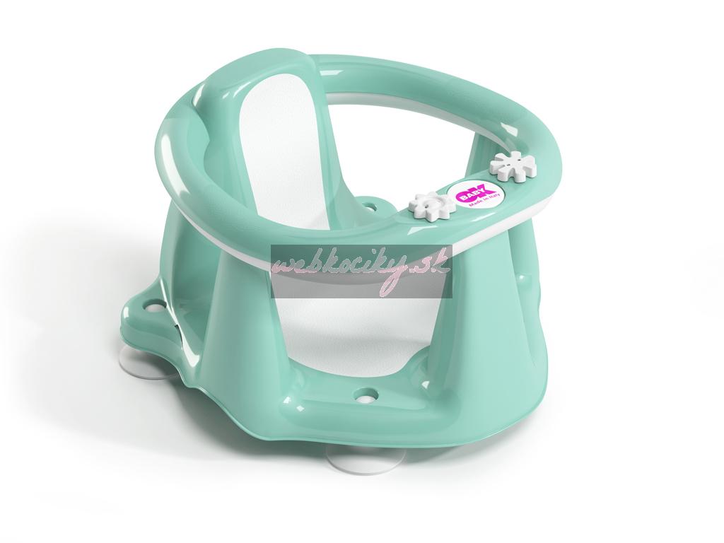 OK BABY Sedadlo do vane protišmykové Flipper Evolution s prísavkami 6–15m Sky blue