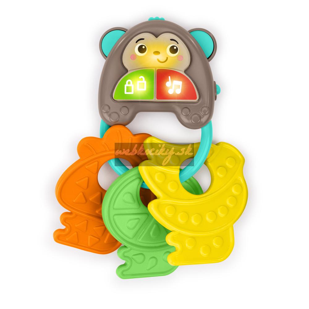BRIGHT STARTS Hračka hudobná kľúče MonKeys™ 6m+