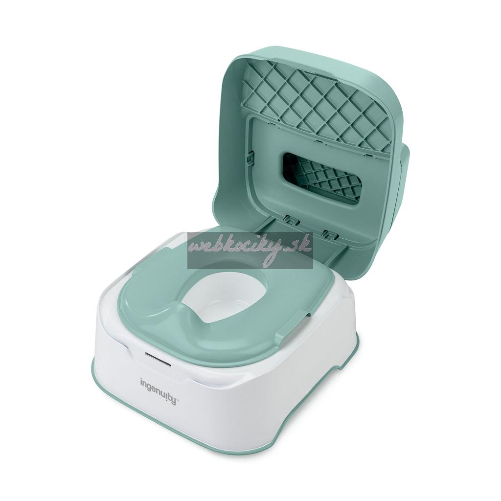 INGENUITY Nočník 3v1 Prepare to Potty™ Green