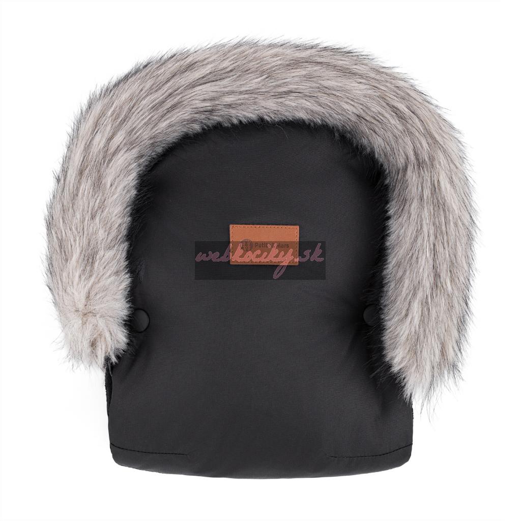 PETITE&MARS Rukávnik / rukavice Furry Forever Black