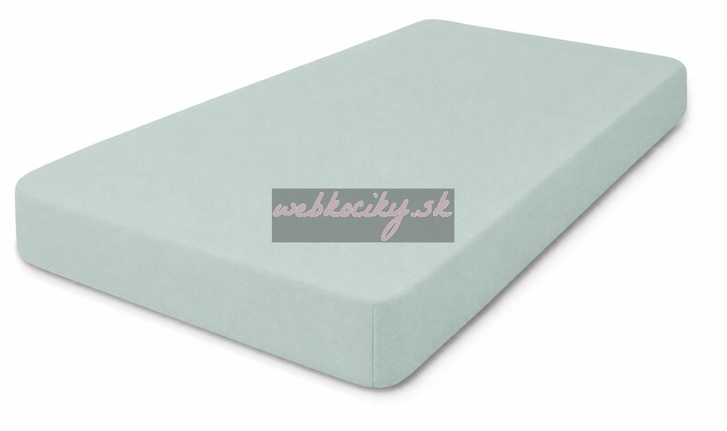BABYMATEX Plachta napínacia Jersey 60x120cm Sage Green