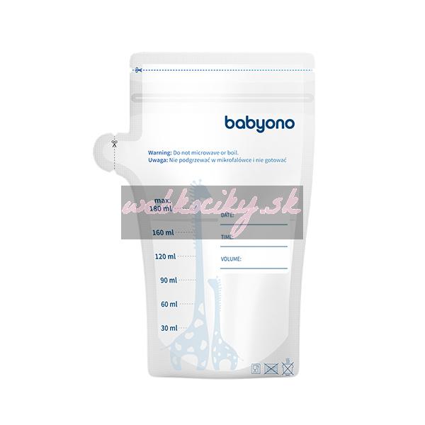 BABYONO Sáčky na materské mlieko 180 ml 30 ks