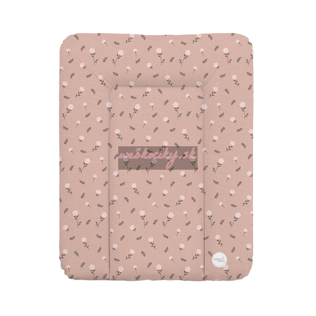 CEBA BABY Podložka prebaľovacia mäkká malá (50x70) Basic Petite Blossoms