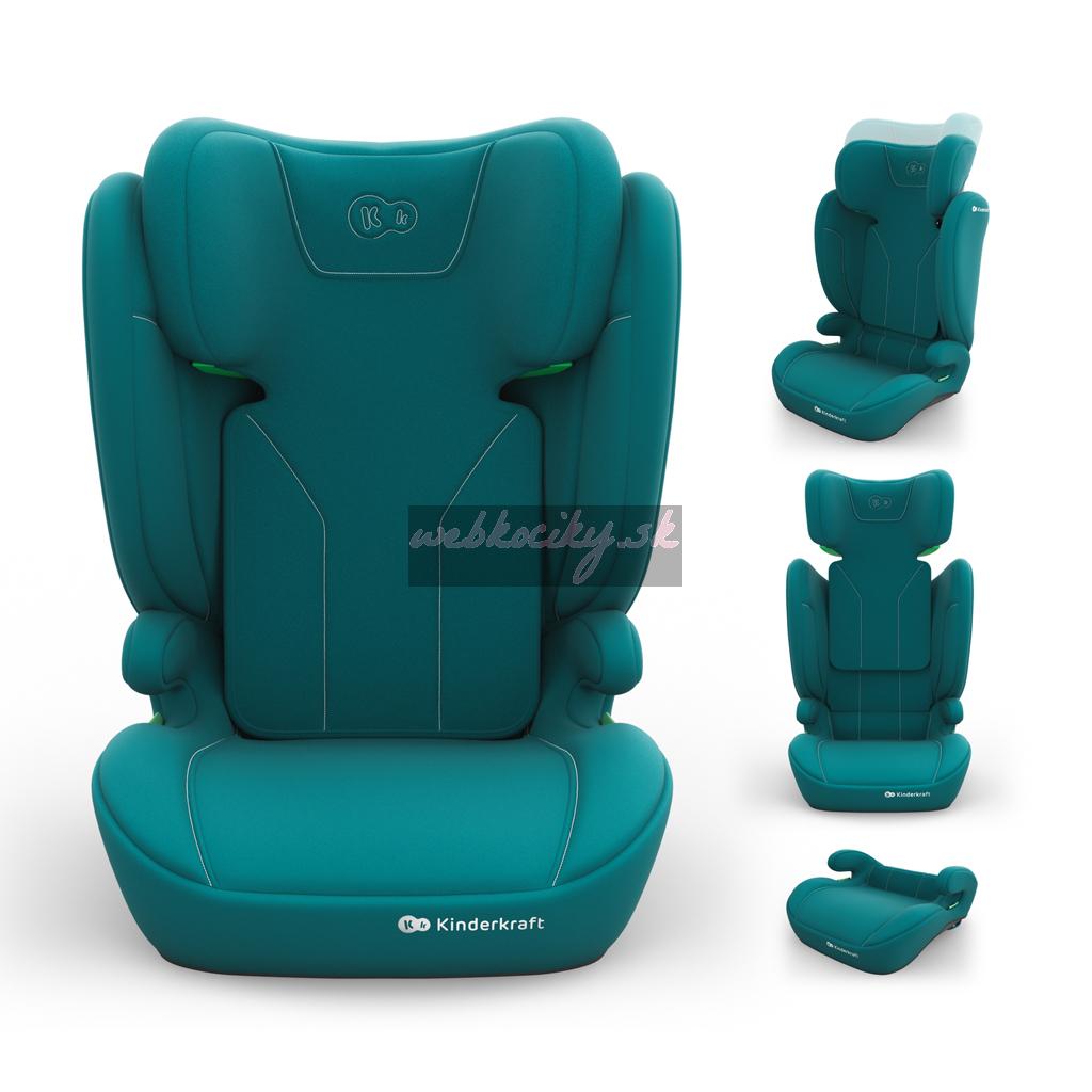 KINDERKRAFT Autosedačka i-Spark 2 Plus i-Size (100-150 cm) Green