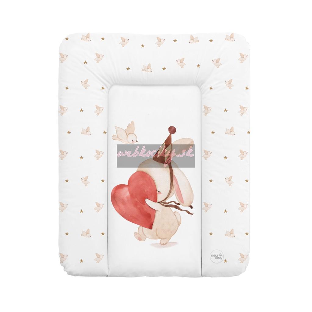 CEBA BABY Podložka prebaľovacia mäkká (50x70) Basic Pierrot