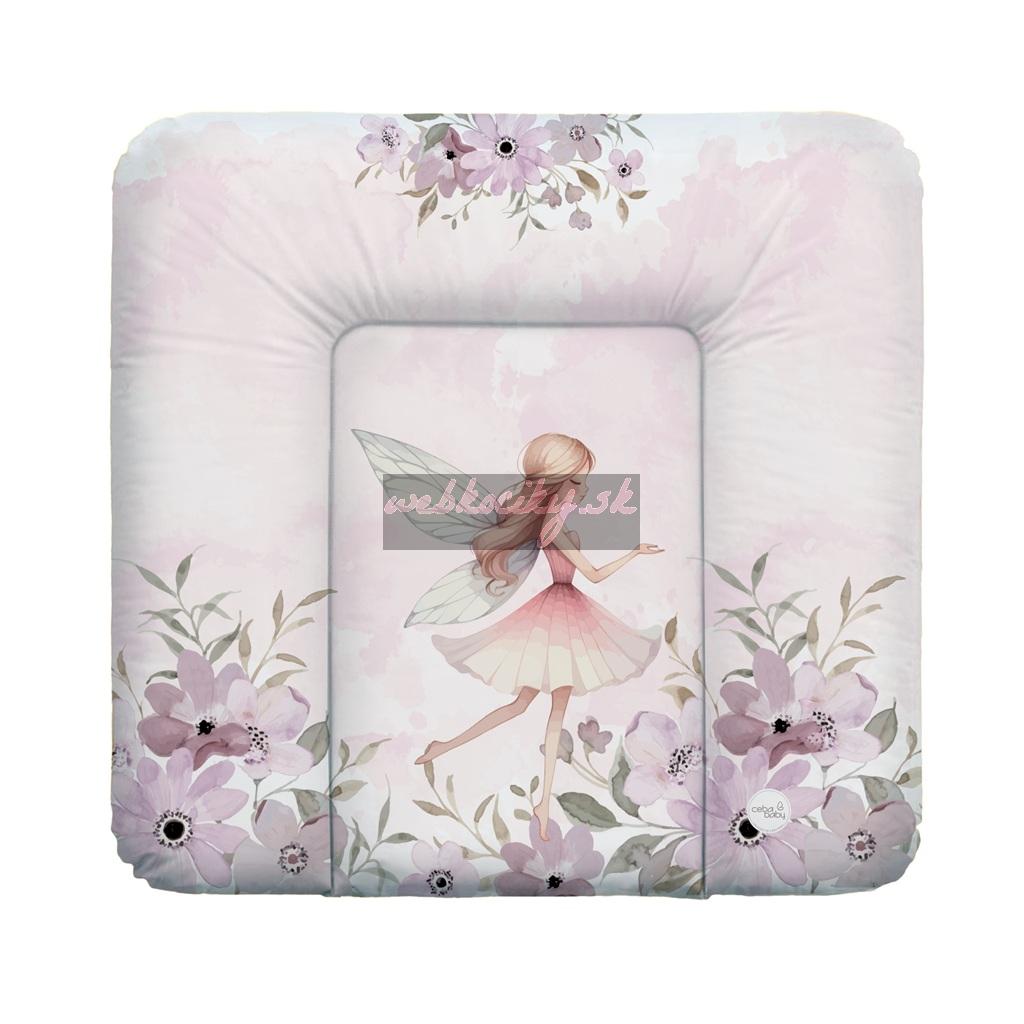 CEBA BABY Podložka prebaľovacia mäkká stredná (75x72) Basic Meadow Fairy