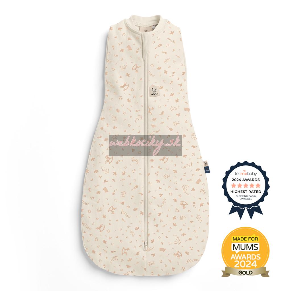 ERGOPOUCH Zavinovačka a pytel na spanie 2v1 Cocoon Lullaby 6-12m, 8-10kg, 1,0tog