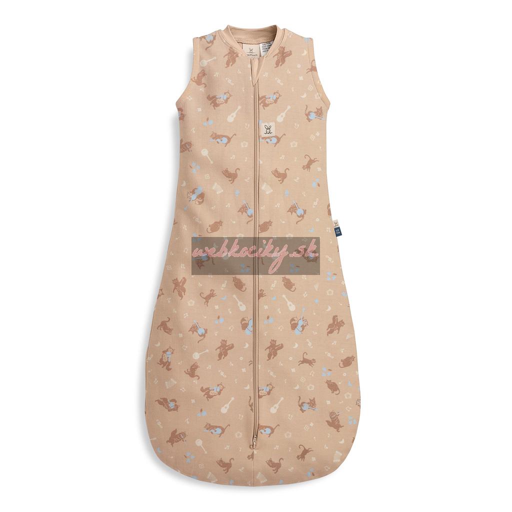 ERGOPOUCH Vak na spanie organická bavlna Jersey Melody 8-24m, 8-14kg, 1,0tog