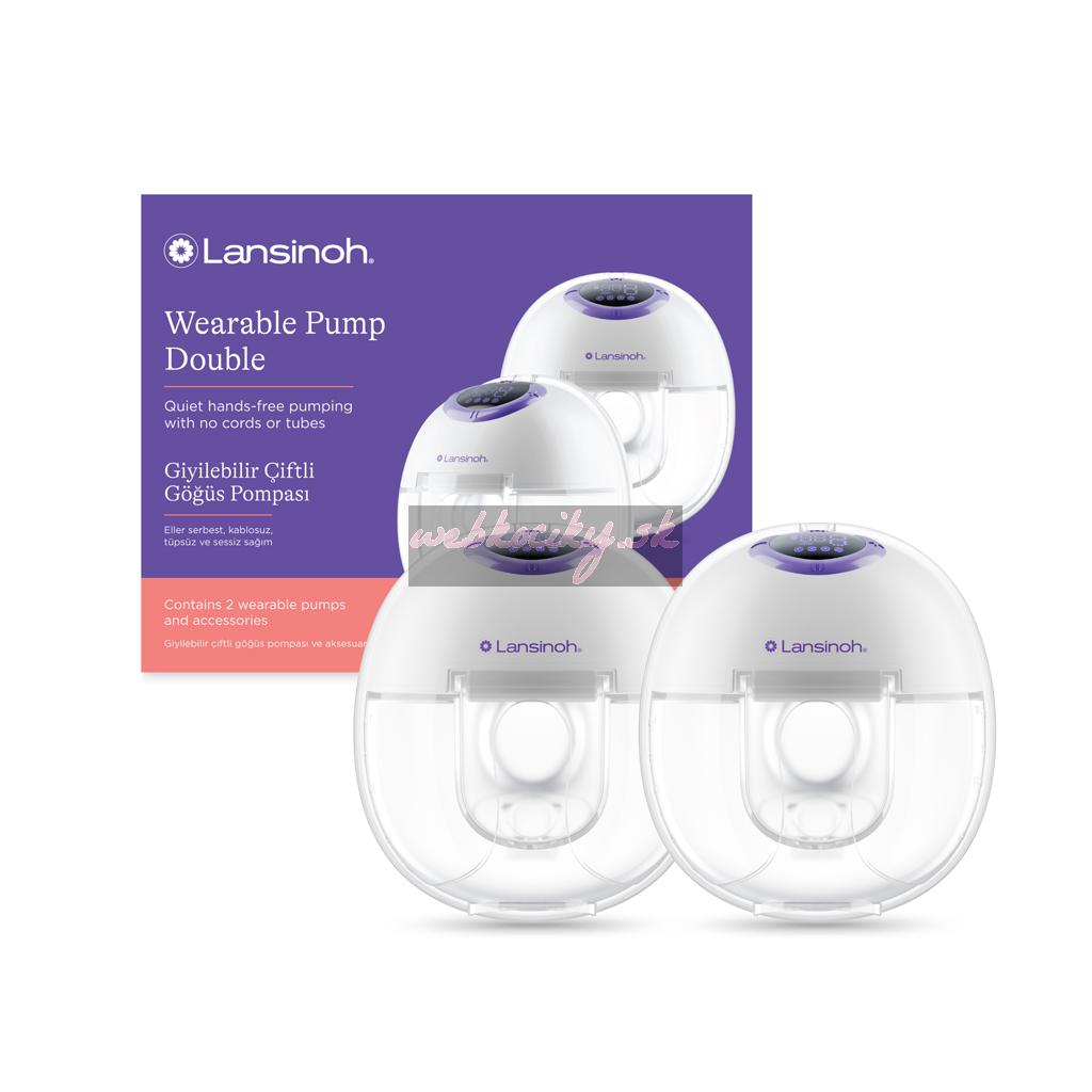 LANSINOH Odsávačka materského mlieka elektrická dvojitá handsfree Duo