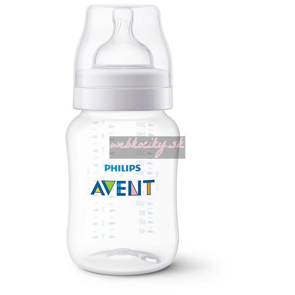 Philips AVENT Fľaša Anti-colic 260ml 1m+