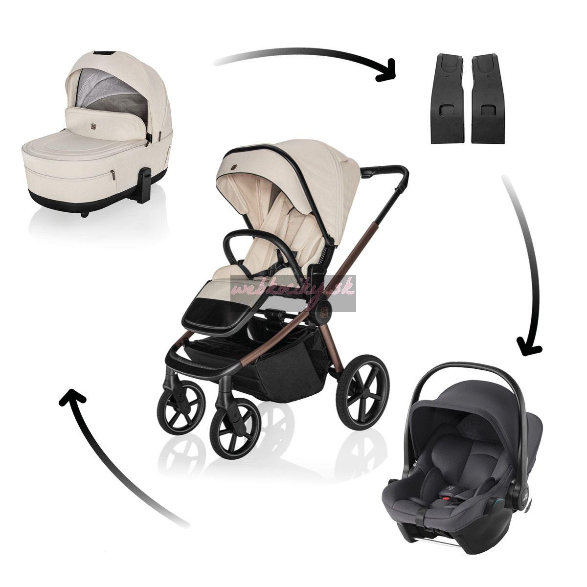 Zopa Move Cross 5X + autosedačka Baby-Safe Core