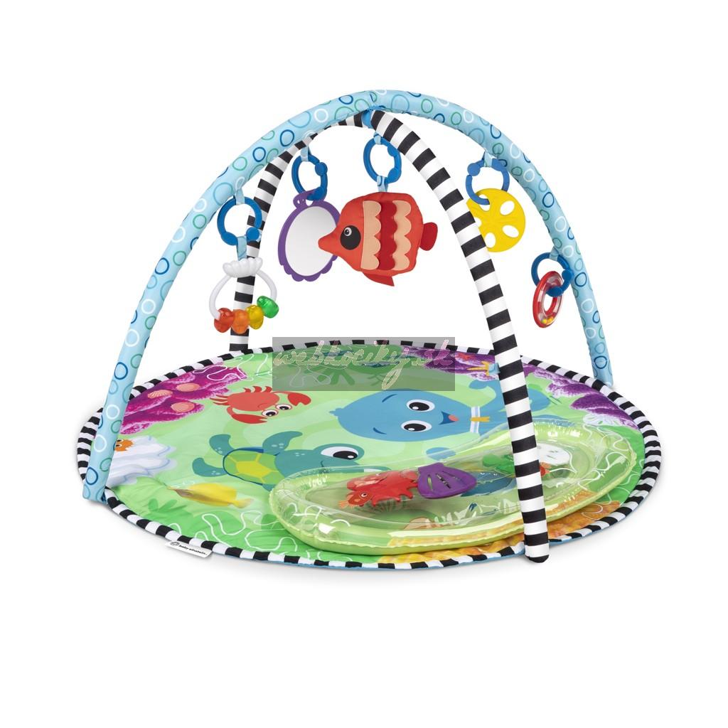 BABY EINSTEIN Deka na hranie 2v1 s vodnou podložkou Sea Floor Explorers™ 0m+